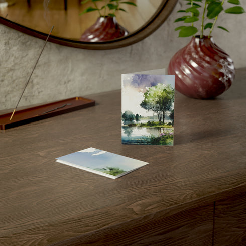 Summer Day by the Lake - Fine Art Greeting Cards